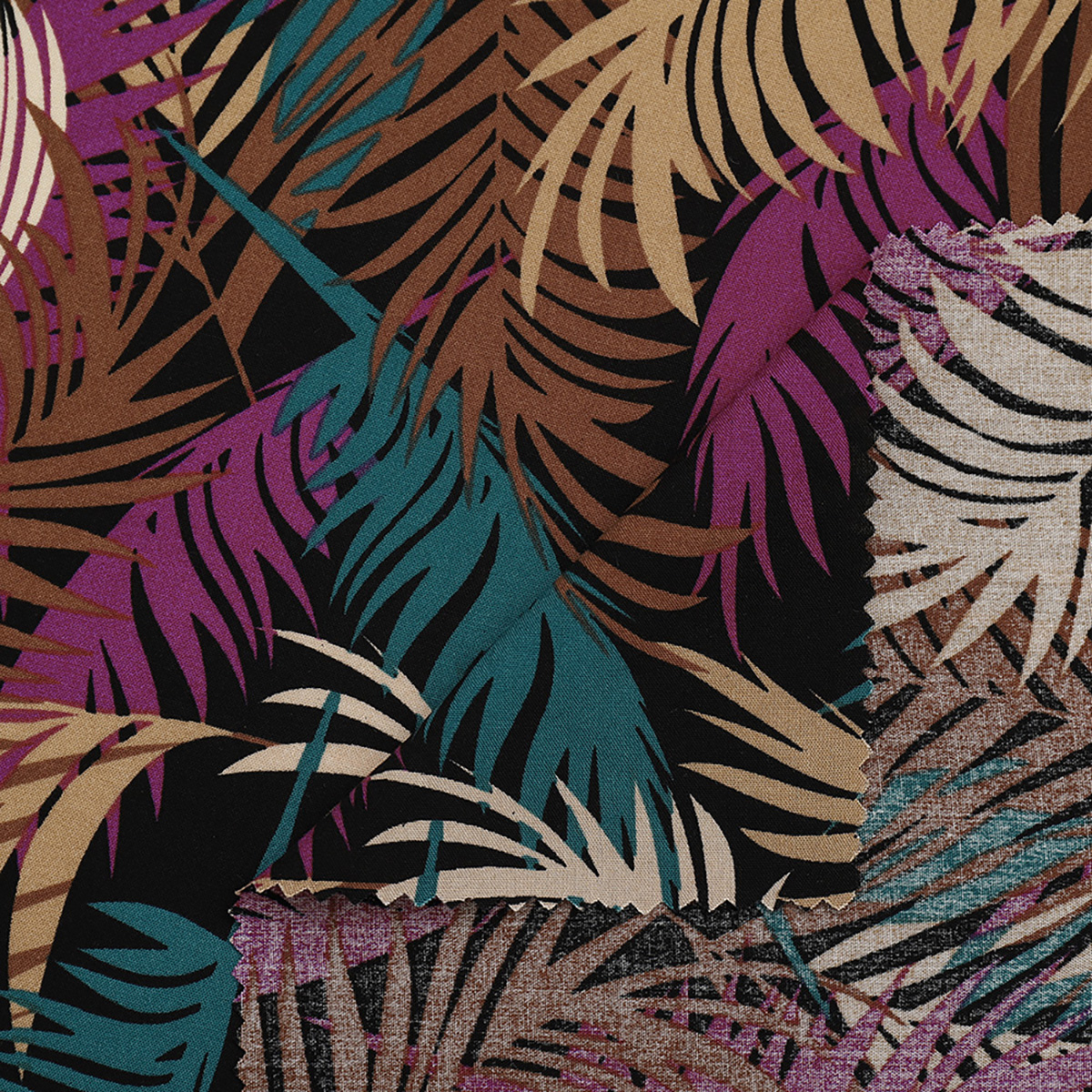 картинка Ткань Capriccio GN B0240-03/145 105gr D штапель принт от магазина Одежда+