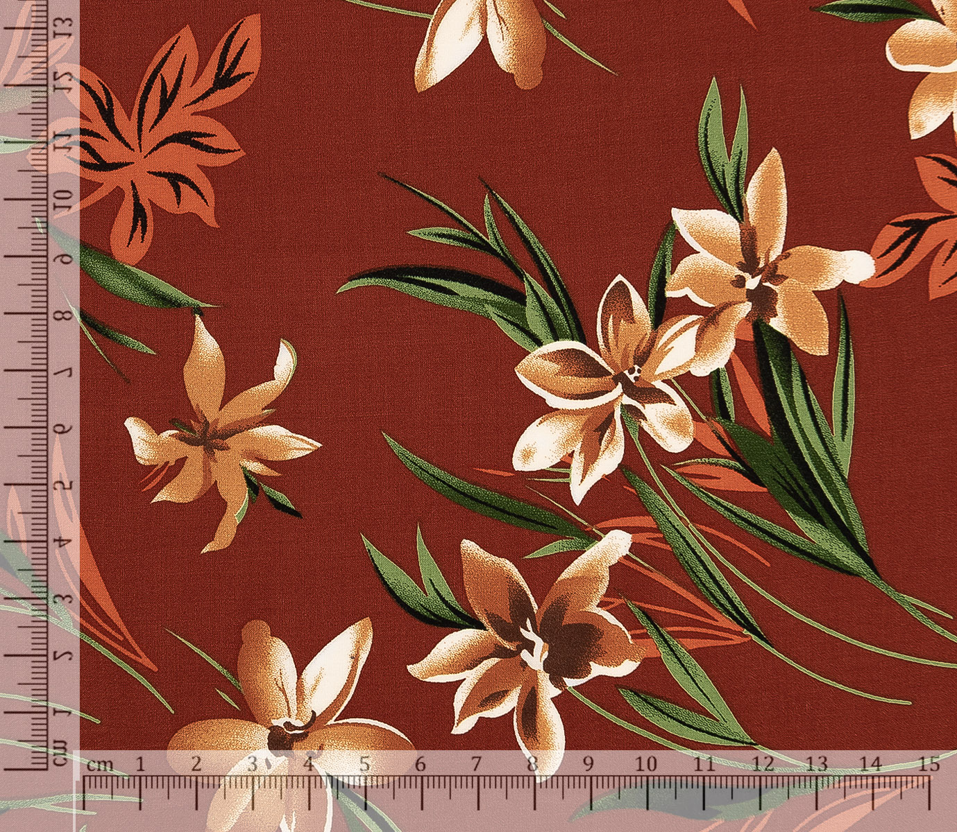 картинка Ткань Capriccio LZ CP-41293-09/150 105gr D штапель принт от магазина Одежда+